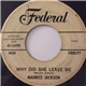 Maurice Jackson - Why Did She Leave Me